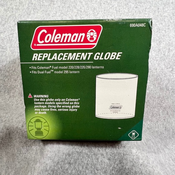 Coleman Other - Coleman Replacement Globe Fuel 220 228 235 290 Dual Fuel Lantern 295 690A048C